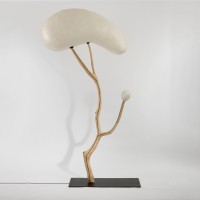 <a href="https://www.galeriegosserez.com/artistes/de-kergal-diane.html">Diane de Kergal</a> - Snow - Sculpture lumineuse